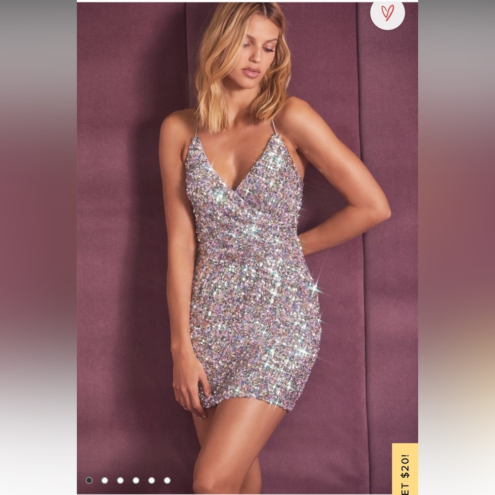 💖💖💖LuLus sequin mini dress 💖💖💖